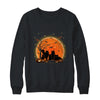 Black Cats Moon Pumpkin Funny Halloween Horror Gifts Shirt & Sweatshirt | siriusteestore