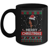 Black Girl Ugly Merry Christmas African American Woman Mug | siriusteestore