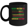 Black History Is American History Black History Month Mug | siriusteestore