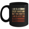 Black History Month Empowerment Black Pride Mens Womens Mug | siriusteestore