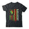 Black History Month Flag African American Men Women Shirt & Hoodie | siriusteestore