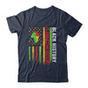 Black History Month Flag African American Men Women Shirt & Hoodie | siriusteestore
