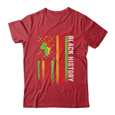 Black History Month Flag African American Men Women Shirt & Hoodie | siriusteestore