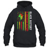 Black History Month Flag African American Men Women Shirt & Hoodie | siriusteestore