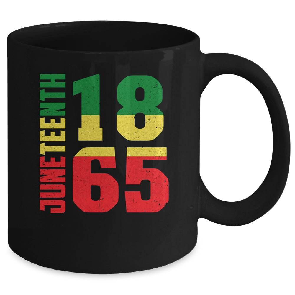 Black Proud African American For Juneteenth Mug | siriusteestore