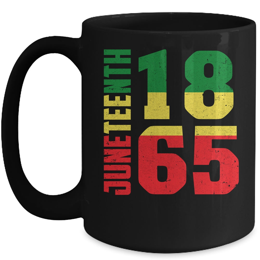 Black Proud African American For Juneteenth Mug | siriusteestore