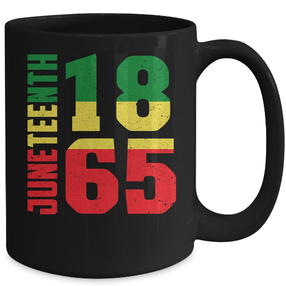 Black Proud African American For Juneteenth Mug | siriusteestore