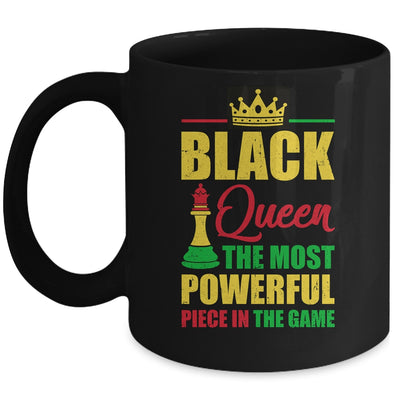Black Queen The Most Powerful Piece In The Game Black Pride Mug | siriusteestore