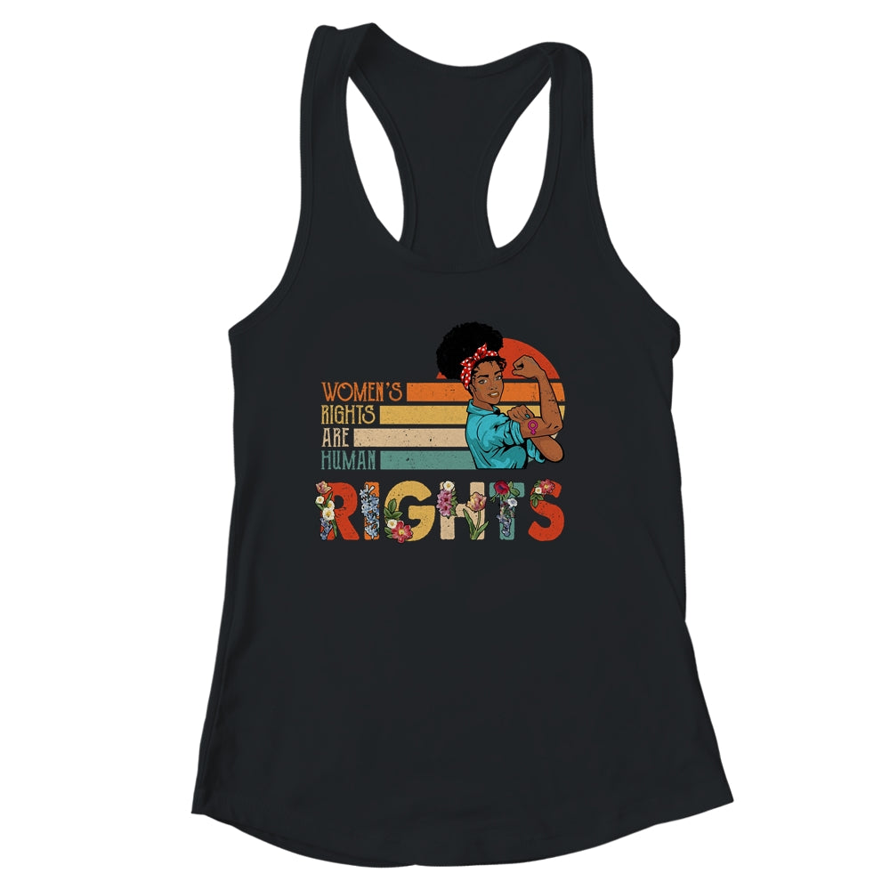 Black Women's Rights Are Human Rights Protect Feminism Shirt & Tank Top | siriusteestore