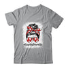 Bleached Baseball Mom Life Messy Bun Baseball Player Mom Shirt & Tank Top | siriusteestore