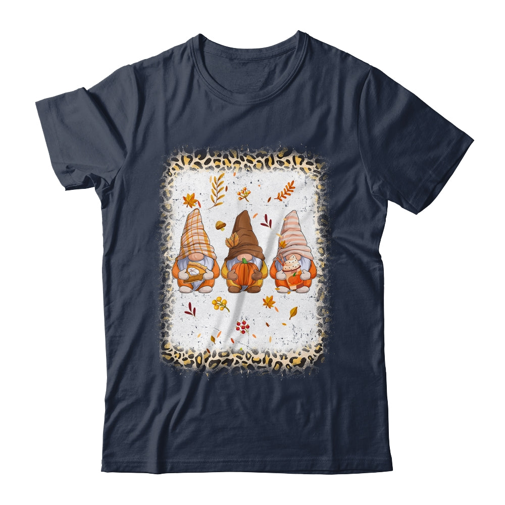 Bleached Happy Fall Yall Gnome Pumpkin Autumn Thanksgiving Shirt & Hoodie | siriusteestore