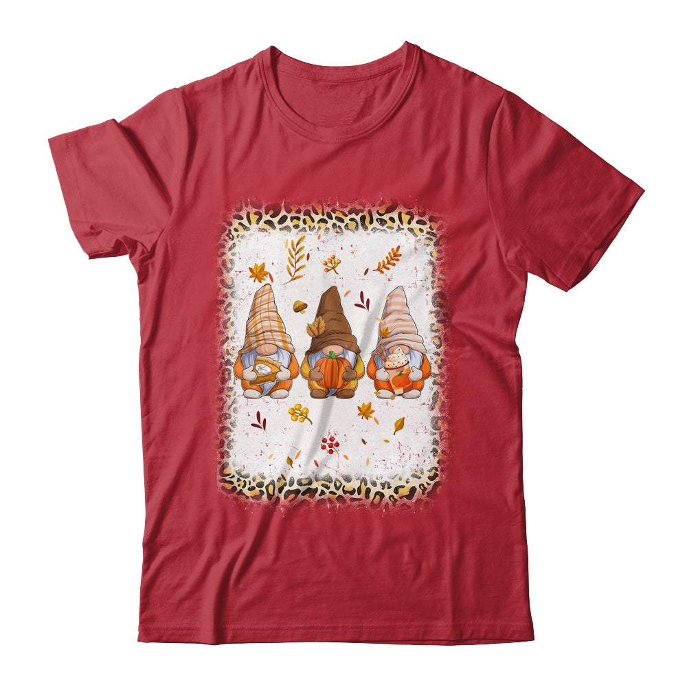 Bleached Happy Fall Yall Gnome Pumpkin Autumn Thanksgiving Shirt & Hoodie | siriusteestore