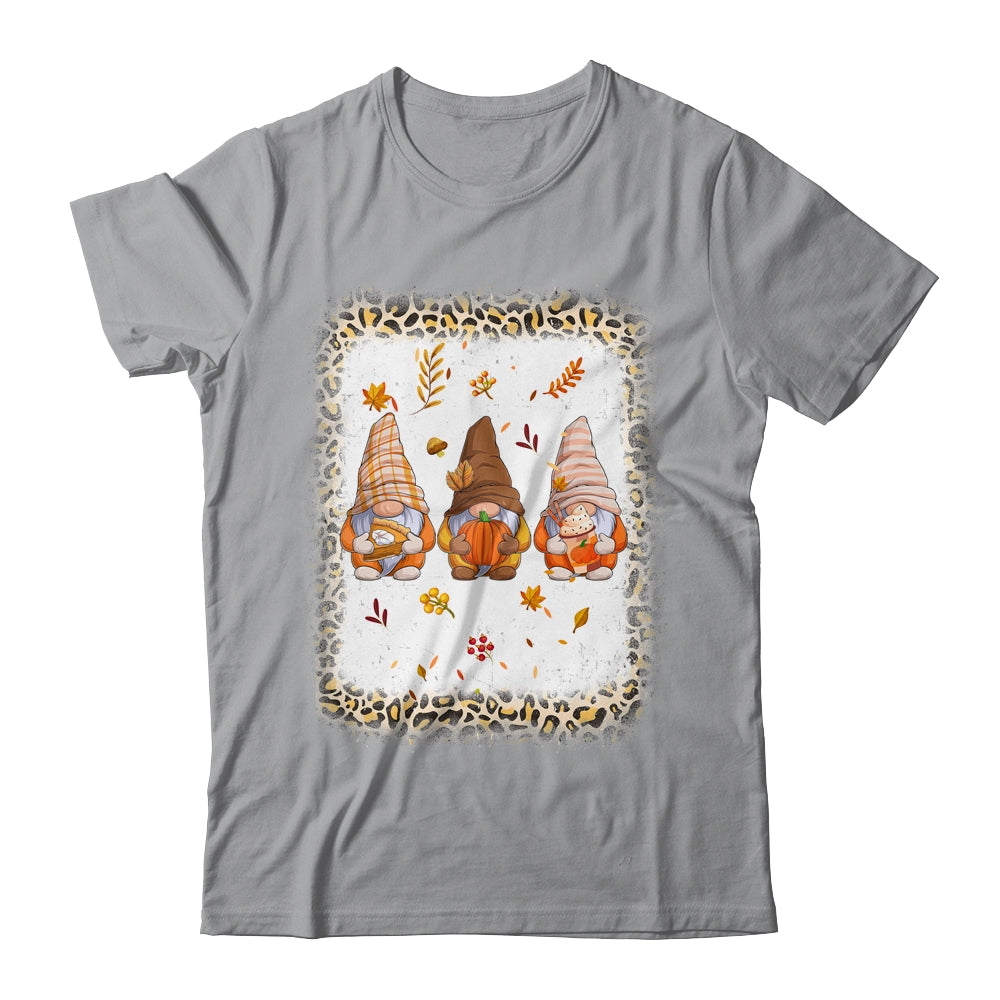 Bleached Happy Fall Yall Gnome Pumpkin Autumn Thanksgiving Shirt & Hoodie | siriusteestore