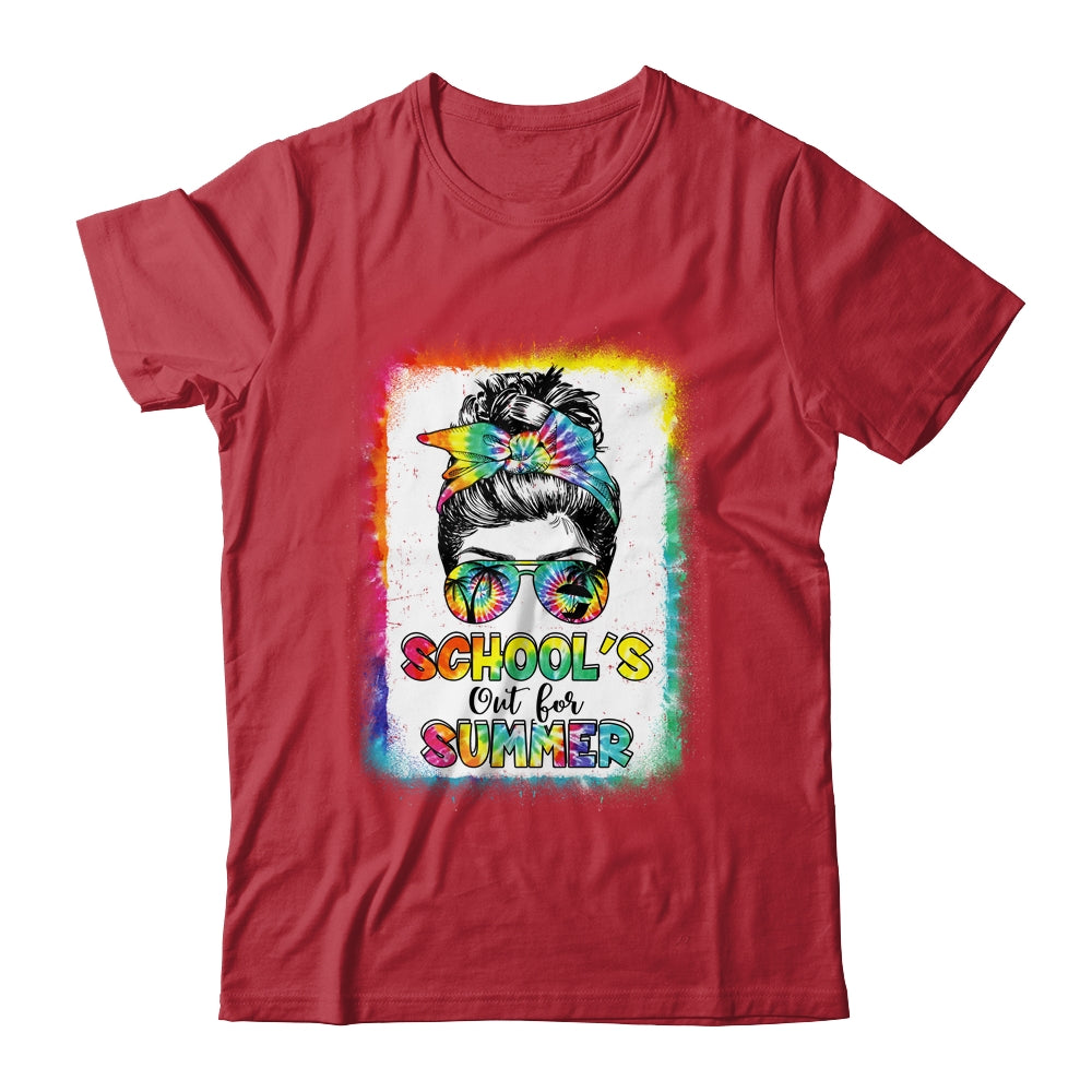 Bleached Last Day Of School Schools Out For Summer Teacher Shirt & Tank Top | siriusteestore