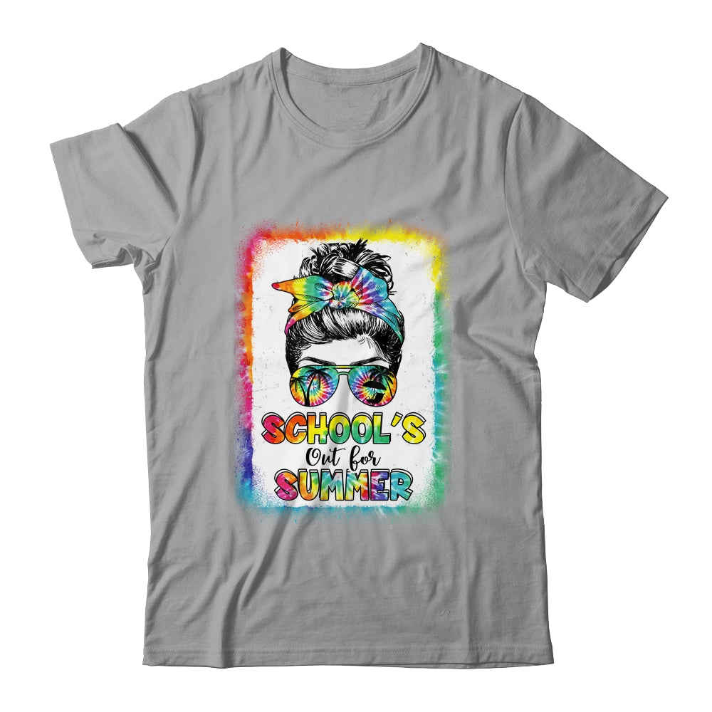 Bleached Last Day Of School Schools Out For Summer Teacher Shirt & Tank Top | siriusteestore