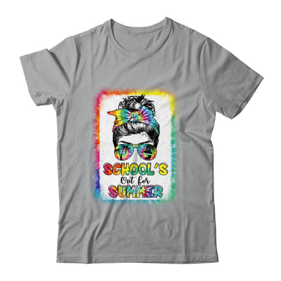 Bleached Last Day Of School Schools Out For Summer Teacher Shirt & Tank Top | siriusteestore