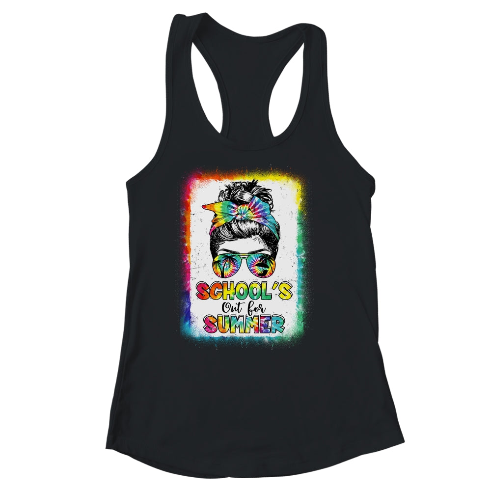 Bleached Last Day Of School Schools Out For Summer Teacher Shirt & Tank Top | siriusteestore