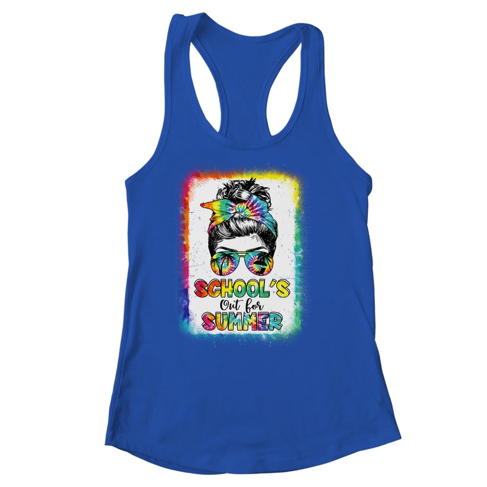 Bleached Last Day Of School Schools Out For Summer Teacher Shirt & Tank Top | siriusteestore