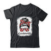 Bleached Soccer Mom Life Messy Bun Soccer Player Mom Shirt & Tank Top | siriusteestore