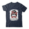 Bleached Soccer Mom Life Messy Bun Soccer Player Mom Shirt & Tank Top | siriusteestore