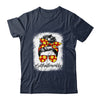 Bleached Softball Mom Life Messy Bun Softball Player Mom Shirt & Tank Top | siriusteestore