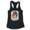 Bleached Softball Mom Life Messy Bun Softball Player Mom Shirt & Tank Top | siriusteestore