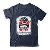 Bleached Volleyball Mom Life Messy Bun Volleyball Player Mom Shirt & Tank Top | siriusteestore
