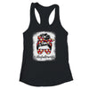 Bleached Volleyball Mom Life Messy Bun Volleyball Player Mom Shirt & Tank Top | siriusteestore