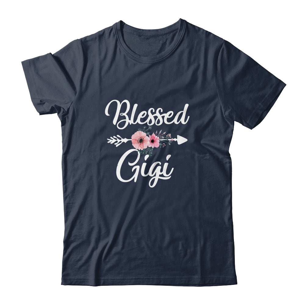 Blessed Gigi Heart Decoration Gigi For Mothers Day Shirt & Tank Top | siriusteestore