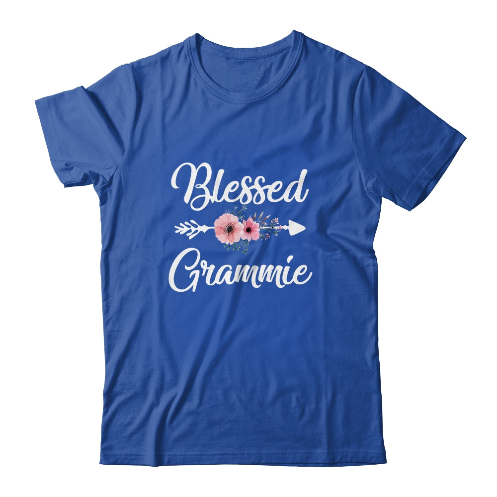 Blessed Grammie Heart Decoration Grammie For Mothers Day Shirt & Tank Top | siriusteestore