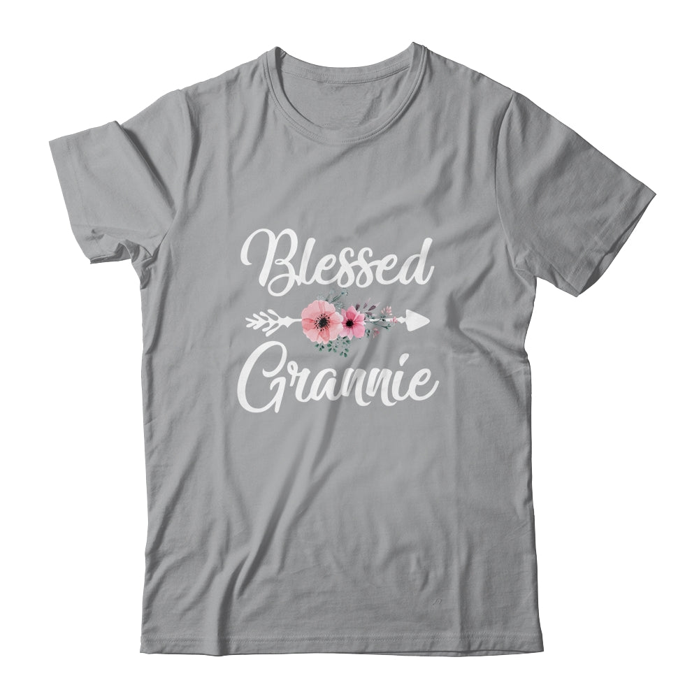 Blessed Grannie Heart Decoration Grannie For Mothers Day Shirt & Tank Top | siriusteestore