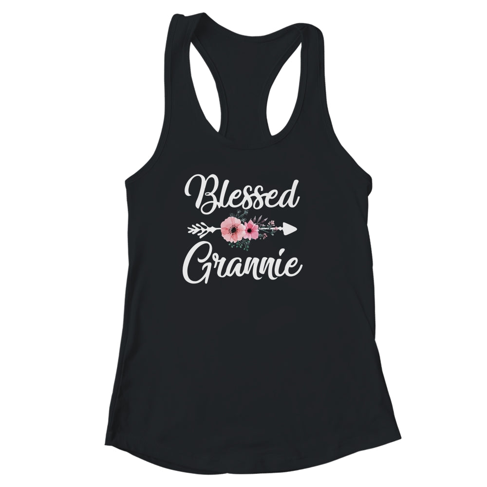 Blessed Grannie Heart Decoration Grannie For Mothers Day Shirt & Tank Top | siriusteestore