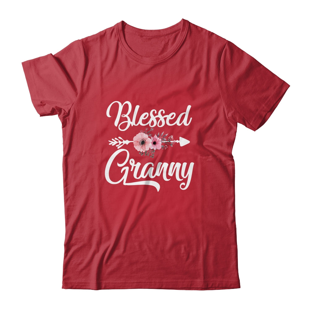 Blessed Granny Heart Decoration Granny For Mothers Day Shirt & Tank Top | siriusteestore