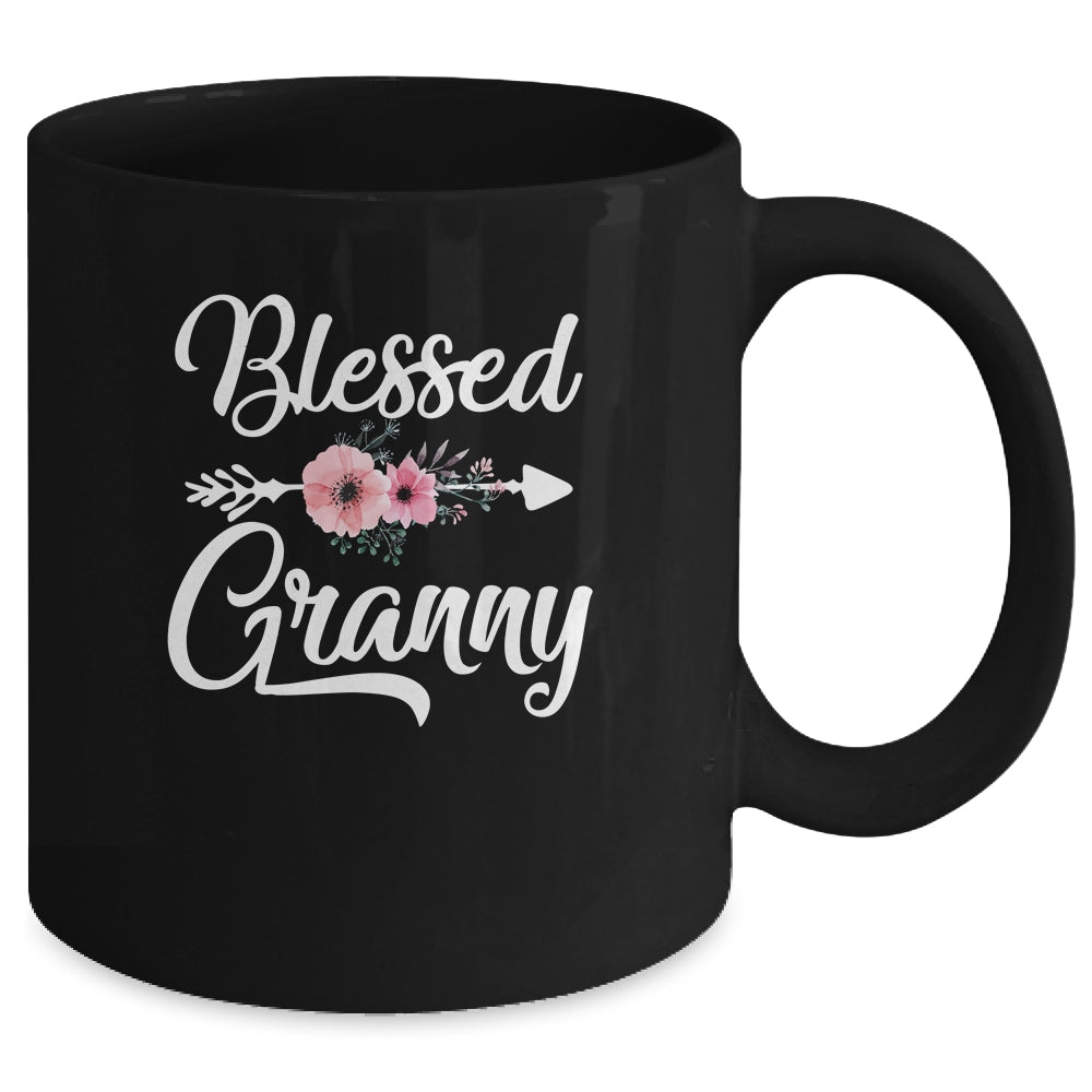 Blessed Granny Heart Decoration Granny For Mothers Day Mug | siriusteestore