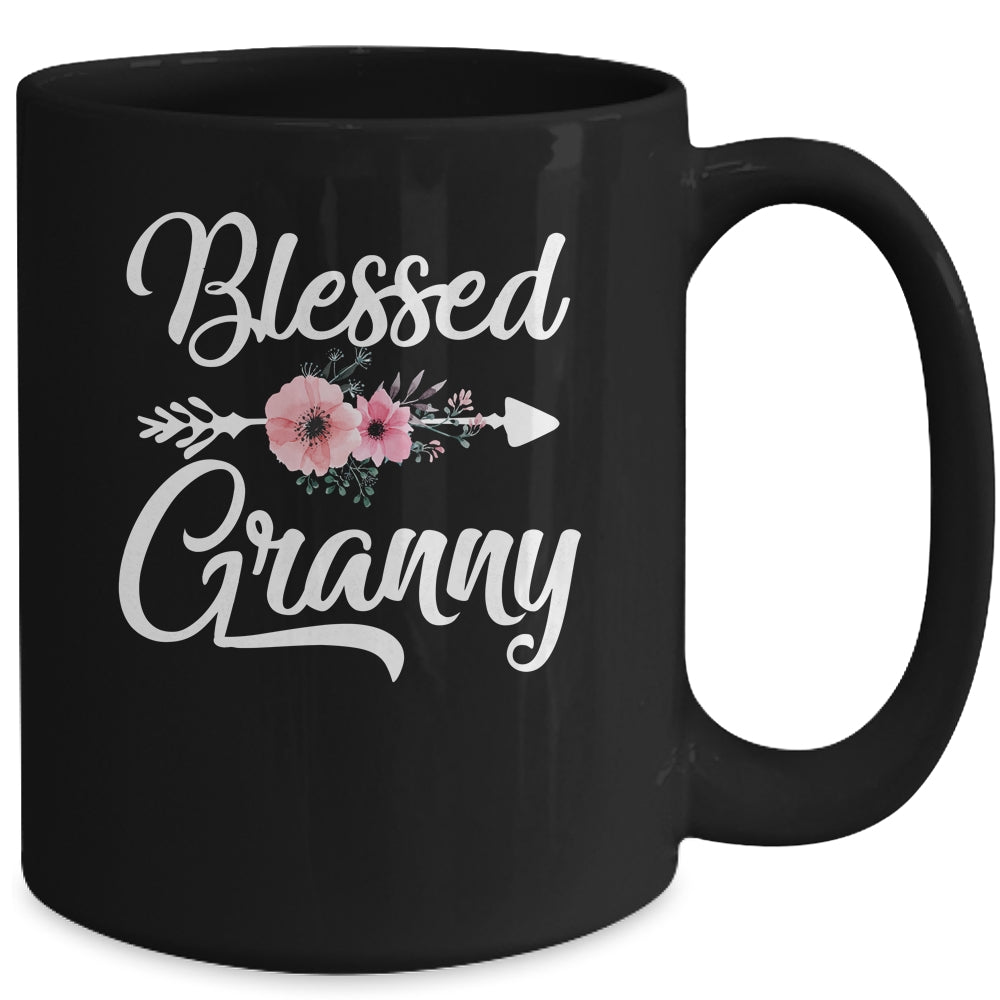 Blessed Granny Heart Decoration Granny For Mothers Day Mug | siriusteestore