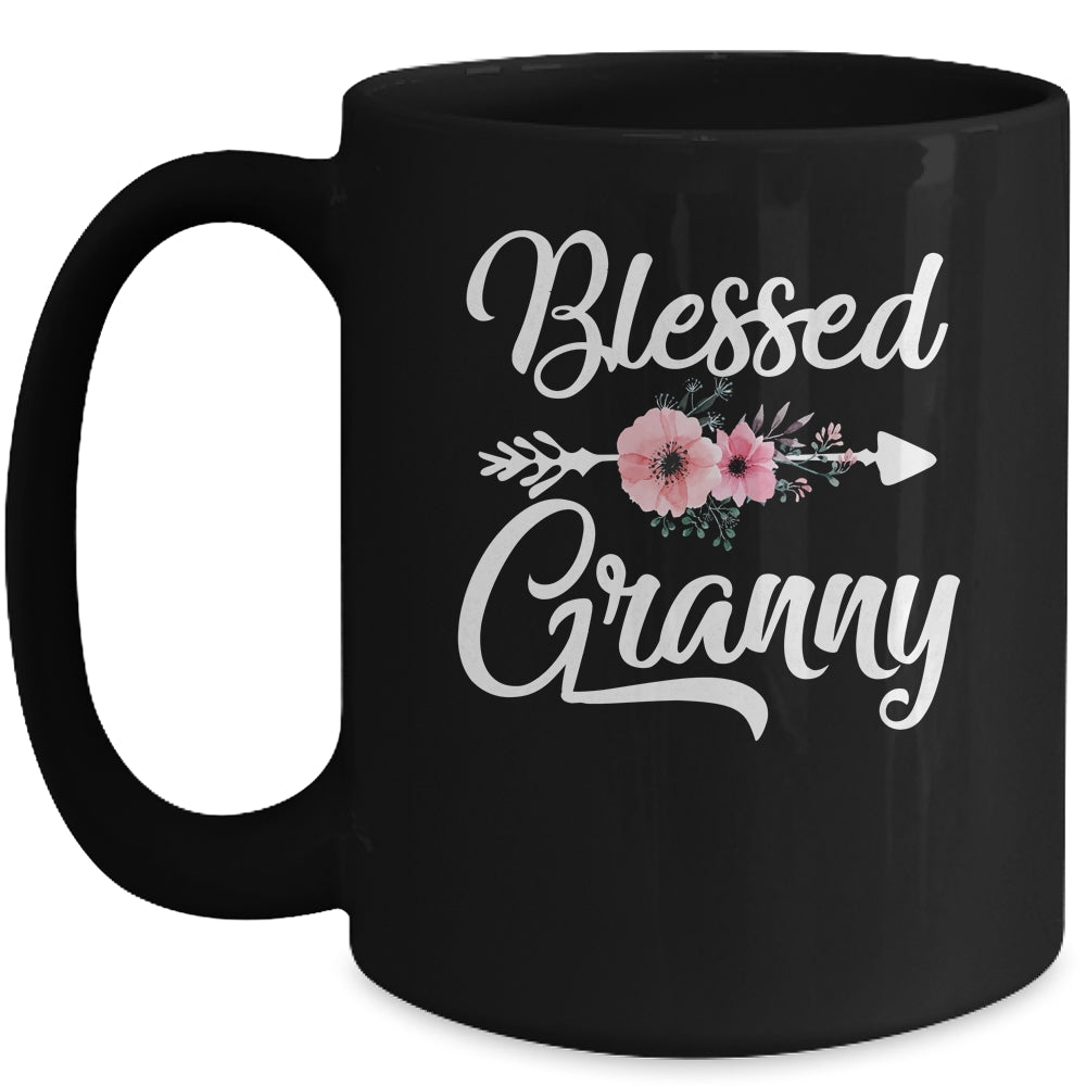 Blessed Granny Heart Decoration Granny For Mothers Day Mug | siriusteestore