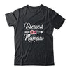 Blessed Mamaw Heart Decoration Mamaw For Mothers Day Shirt & Tank Top | siriusteestore