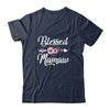 Blessed Mamaw Heart Decoration Mamaw For Mothers Day Shirt & Tank Top | siriusteestore