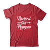 Blessed Mamaw Heart Decoration Mamaw For Mothers Day Shirt & Tank Top | siriusteestore