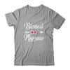 Blessed Mamaw Heart Decoration Mamaw For Mothers Day Shirt & Tank Top | siriusteestore