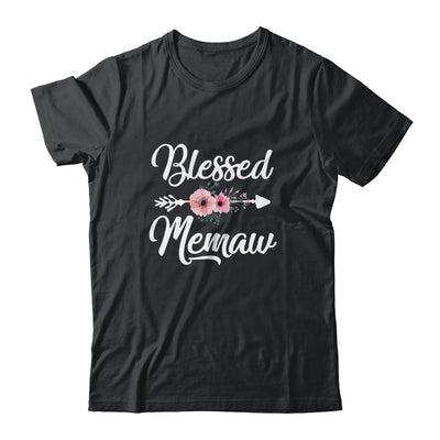 Blessed Memaw Heart Decoration Memaw For Mothers Day Shirt & Tank Top | siriusteestore