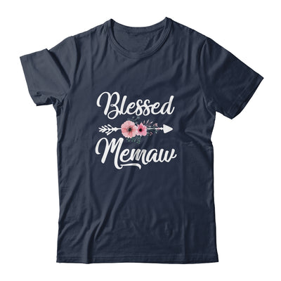Blessed Memaw Heart Decoration Memaw For Mothers Day Shirt & Tank Top | siriusteestore