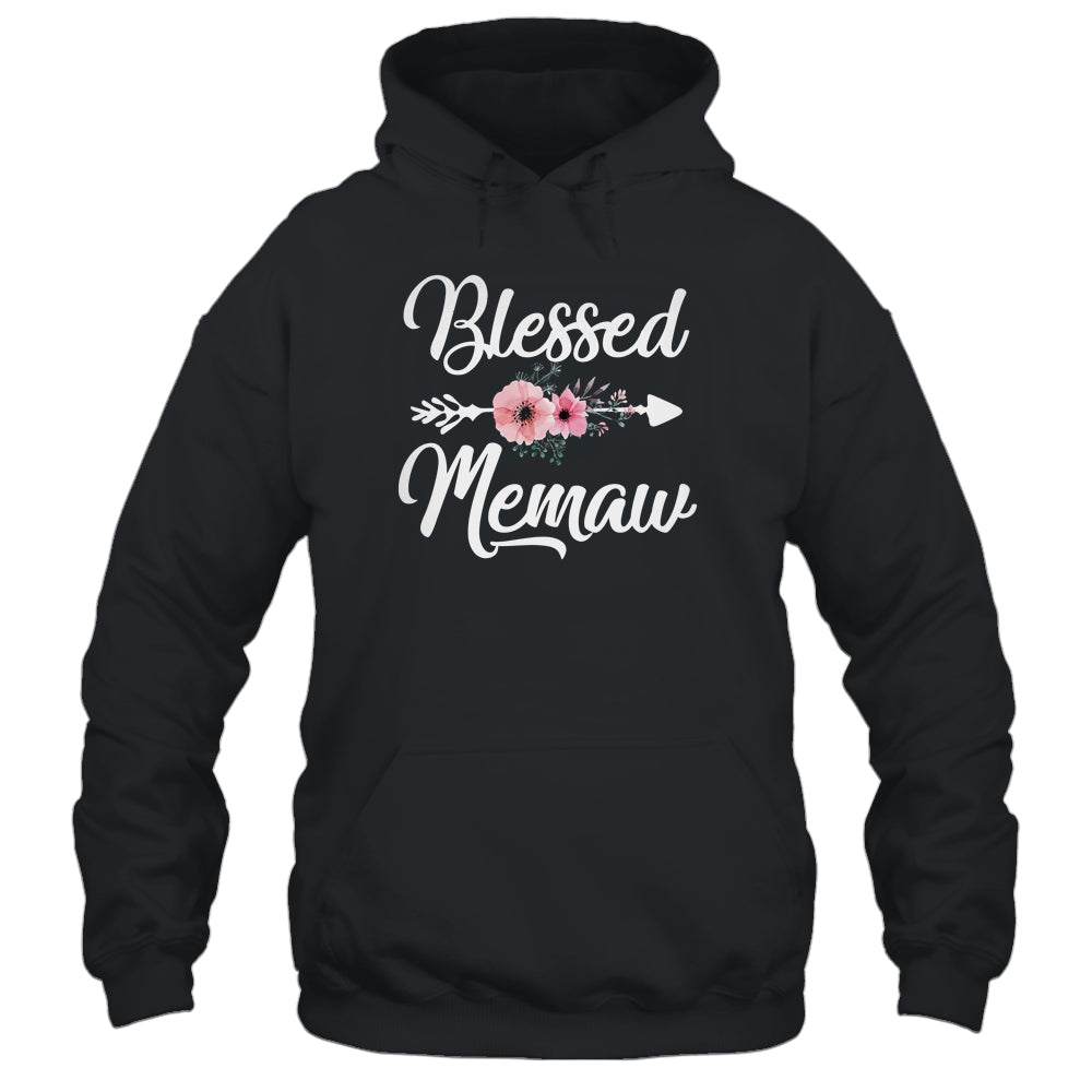 Blessed Memaw Heart Decoration Memaw For Mothers Day Shirt & Tank Top | siriusteestore