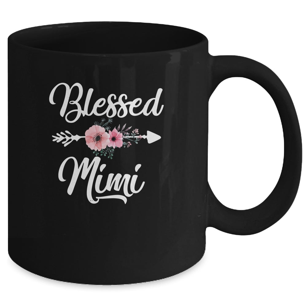 Blessed Mimi Heart Decoration Mimi For Mothers Day Mug | siriusteestore