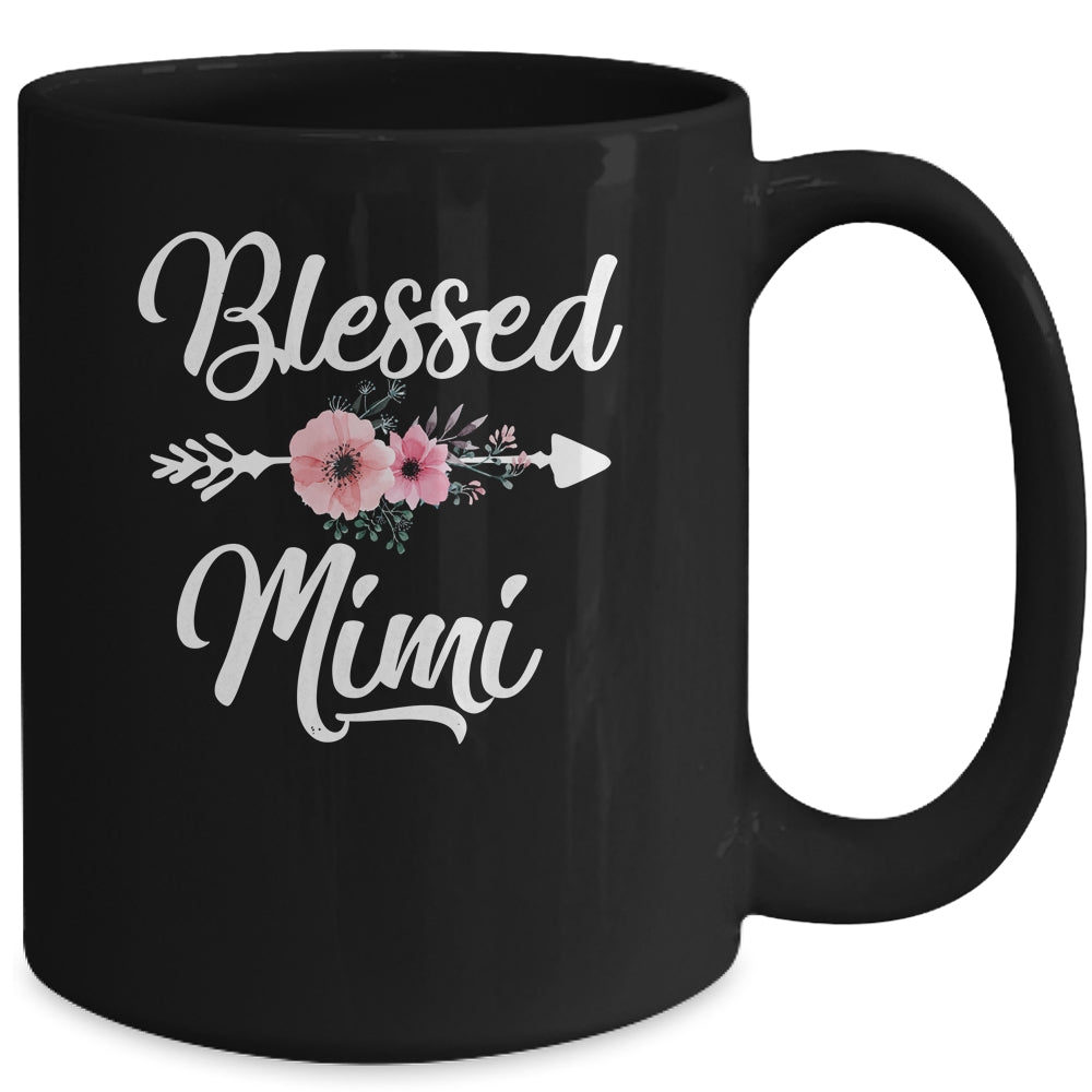 Blessed Mimi Heart Decoration Mimi For Mothers Day Mug | siriusteestore