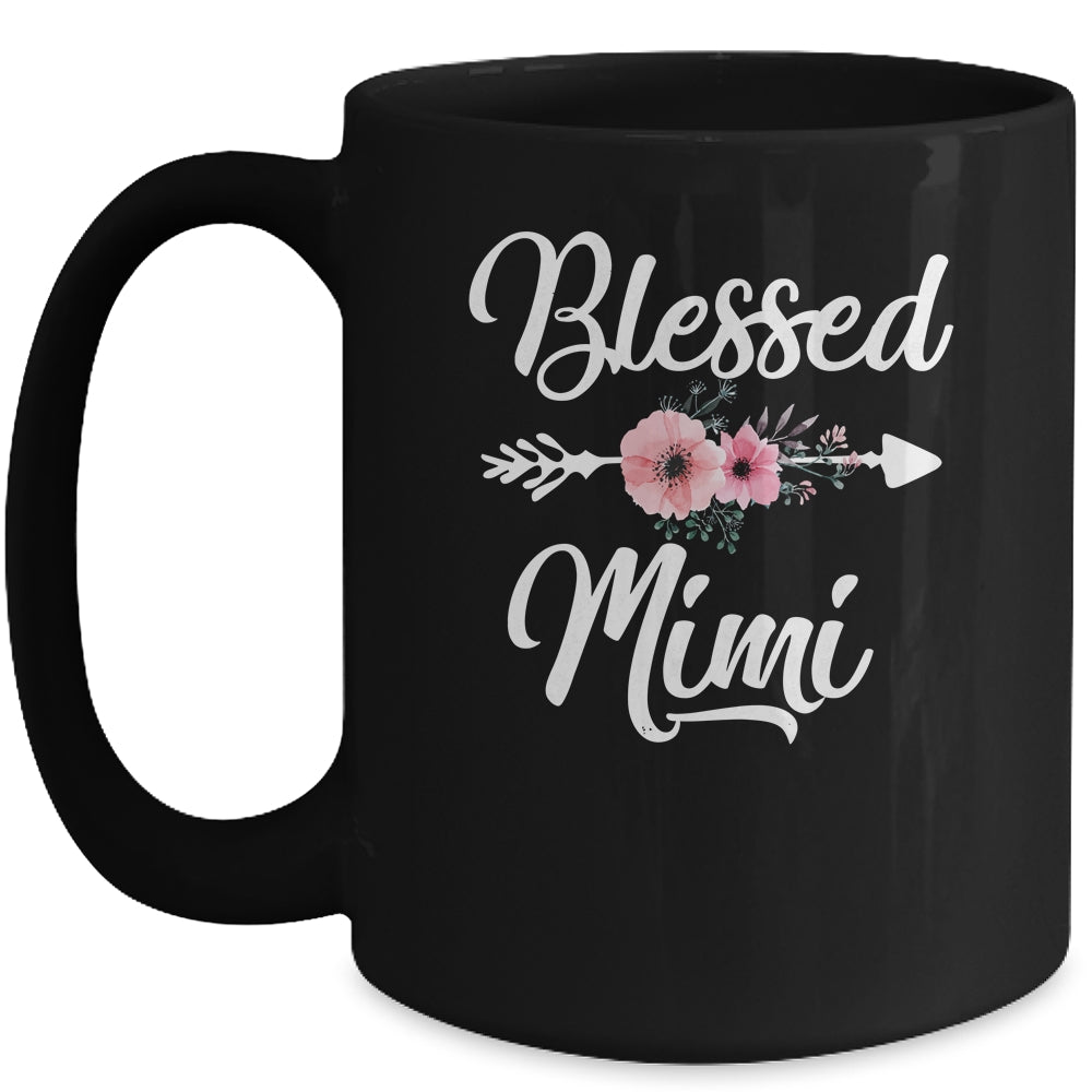 Blessed Mimi Heart Decoration Mimi For Mothers Day Mug | siriusteestore