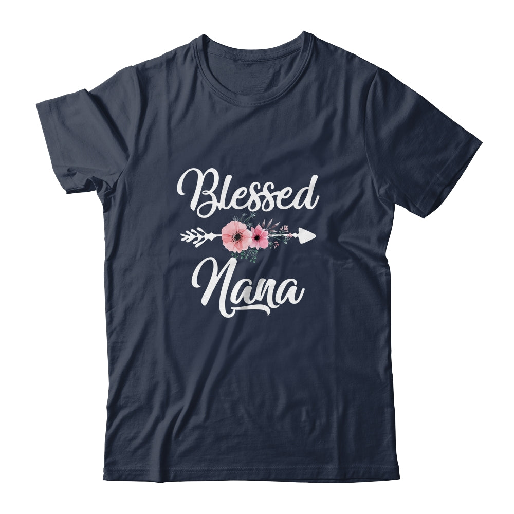 Blessed Nana Heart Decoration Nana For Mothers Day Shirt & Tank Top | siriusteestore