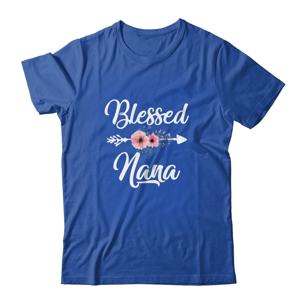 Blessed Nana Heart Decoration Nana For Mothers Day Shirt & Tank Top | siriusteestore