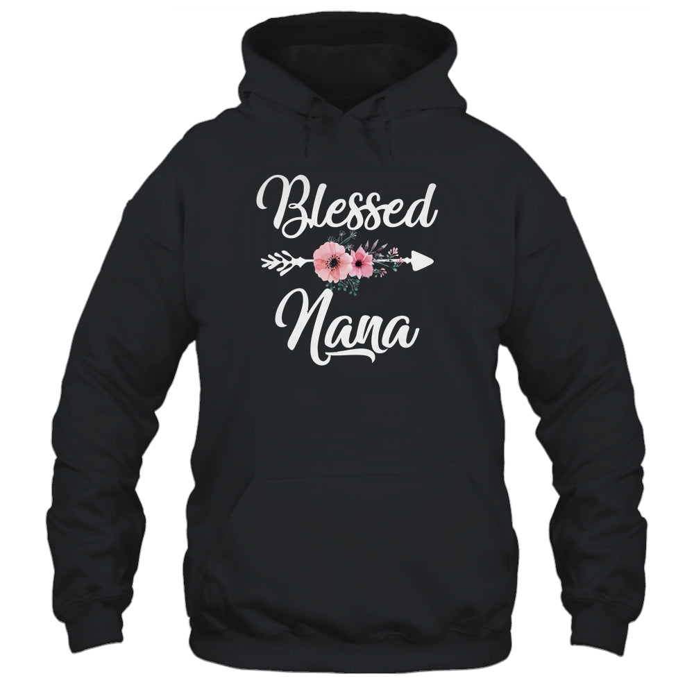 Blessed Nana Heart Decoration Nana For Mothers Day Shirt & Tank Top | siriusteestore