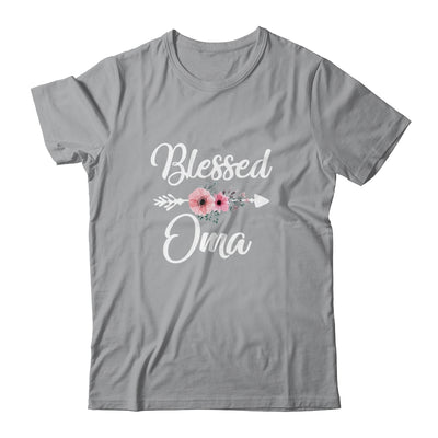 Blessed Oma Heart Decoration Oma For Mothers Day Shirt & Tank Top | siriusteestore